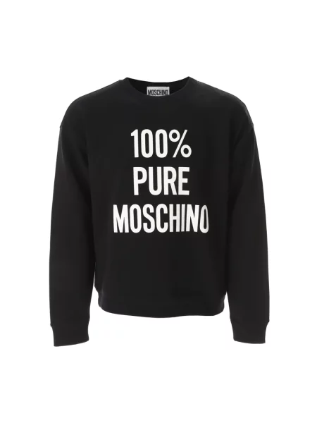 Bluza Moschino z długim rękawem czarna