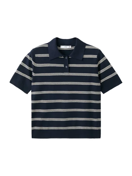 MANGO Pulover LUCCAMC fildeş / bleumarin