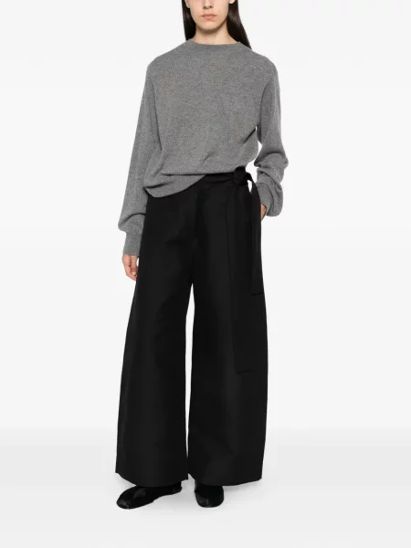 Cu centură pantaloni Sofie D'hoore negru