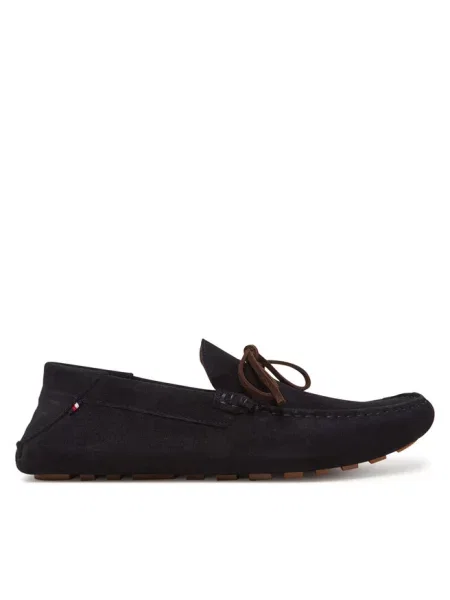 Mokasyny Tommy Hilfiger granatowe