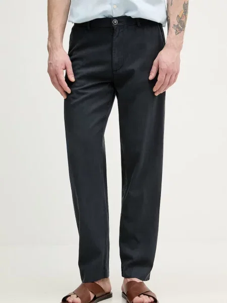 Lindbergh pantaloni pentru bărbați cu lyocell