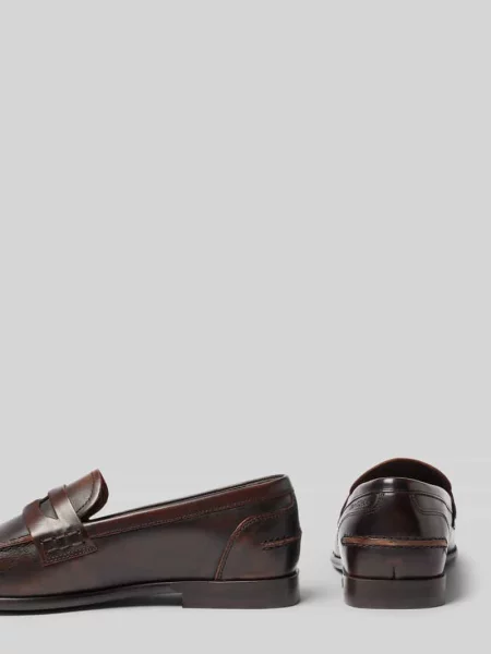 Loafersy z naturalnej skóry ze skóry bydlęcej model Fiona 7' Marc O'polo