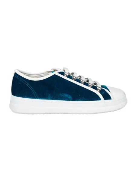 Sneakersy Geox skórzane niebieskie