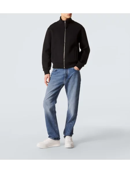 Pulover Givenchy cu model herringbone negru