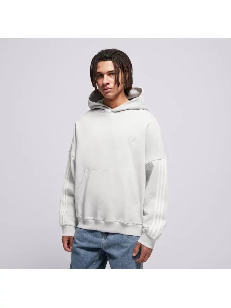 Adidas Bluza Z Kapturem Signature szara