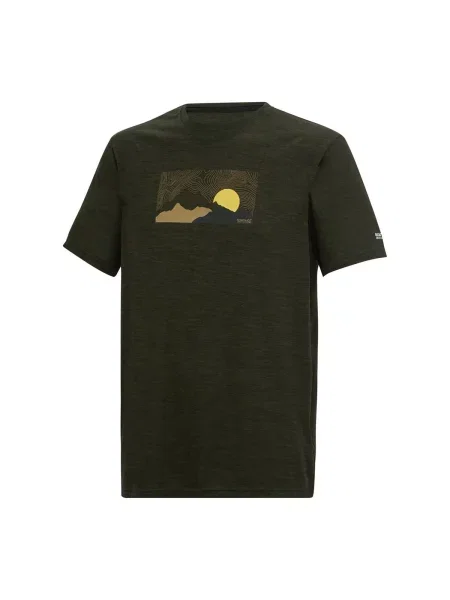 T-shirt Regatta Fingal zielona