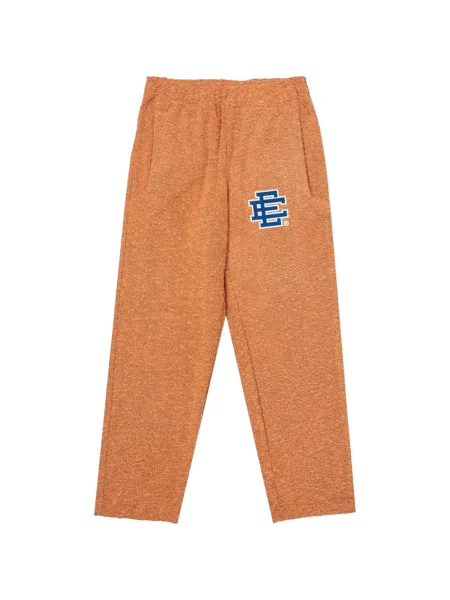 Bouclé pantaloni Eric Emanuel alergare portocaliu