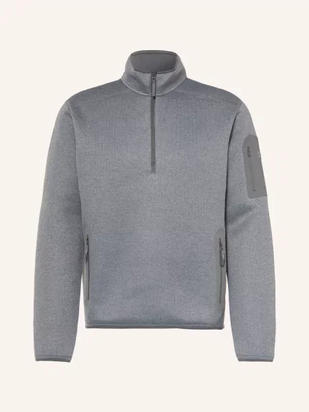 Arc'teryx Sweter Typu Troyer Covert grau