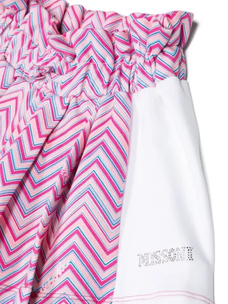 Szorty dziecięce Missoni różowe
