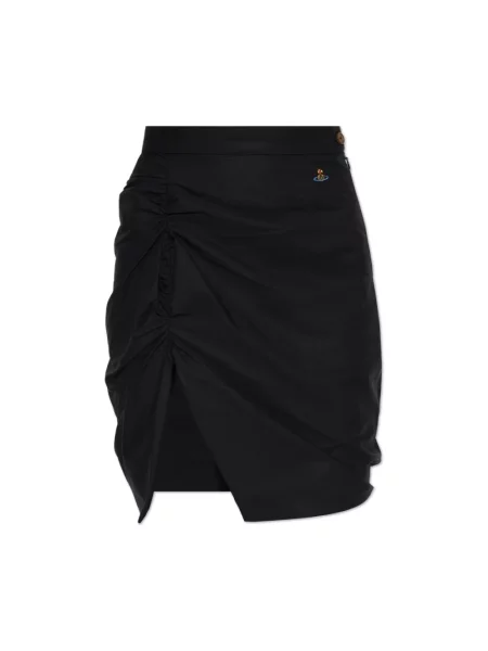 Spódnica Vivienne Westwood z logo czarna