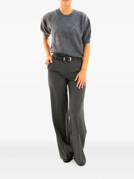 Pulover Lisa Yang de mohair gri