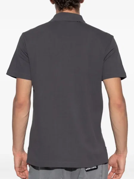 Поло тениска Versace Jeans Couture сиво