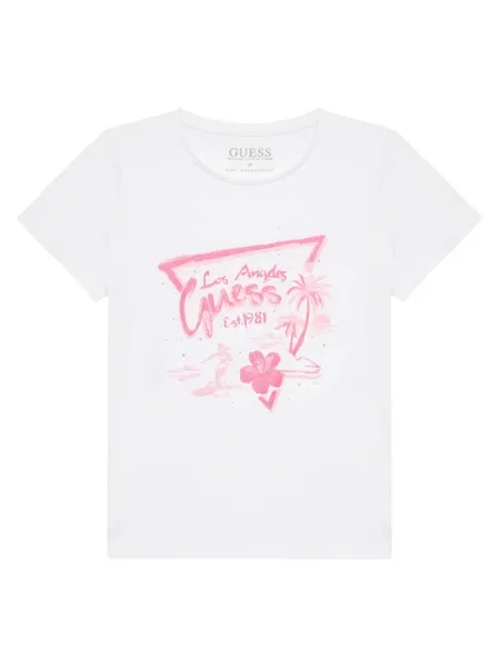 Guess Póló Regular Fit fehér