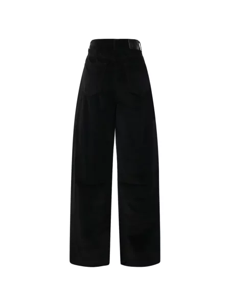 Pantaloni Pinko de catifea cord negru