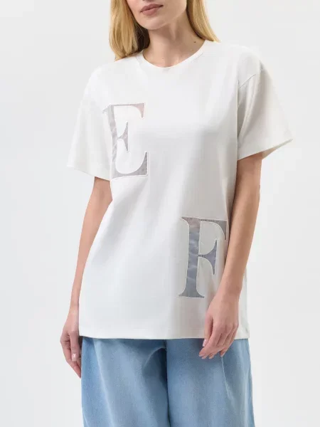 Футболка Elisabetta Franchi біла