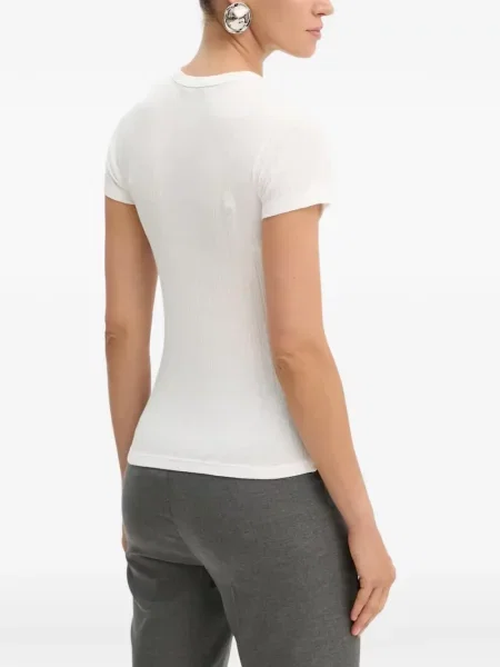 Scurt tricou Drykorn alb