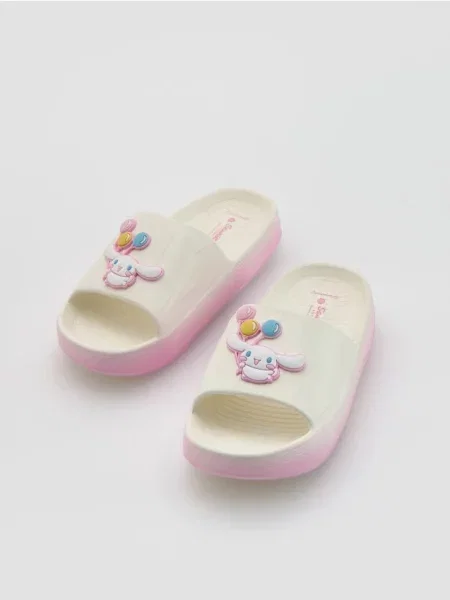 Босоножки Reserved с ремешками белые