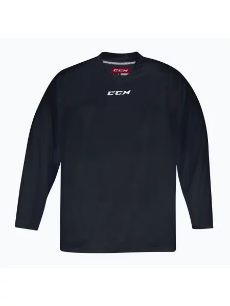Hokejové tričko s dlouhým rukávem CCM SR black černé