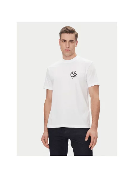 Karl Lagerfeld Jeans T-shirt Regular Fit bijela