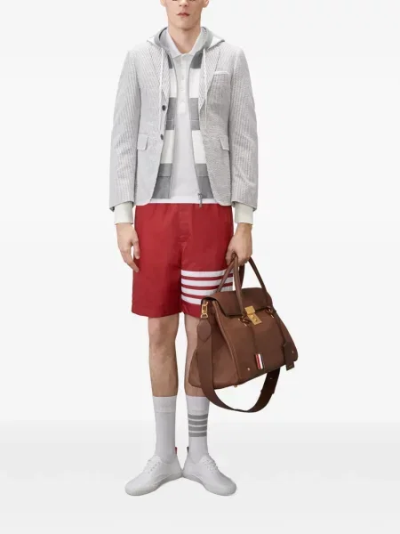 Hanorac cu glugă Thom Browne gri