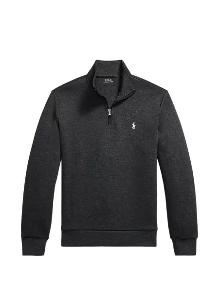 Megztos polo marškinėliai Polo Ralph Lauren pilka