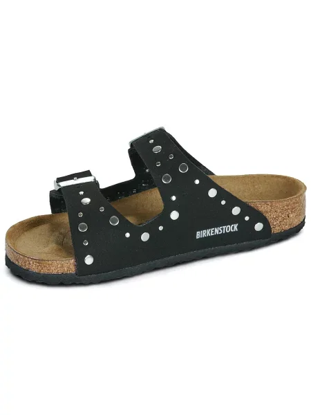 Papucs Birkenstock Arizona Rivet S fekete