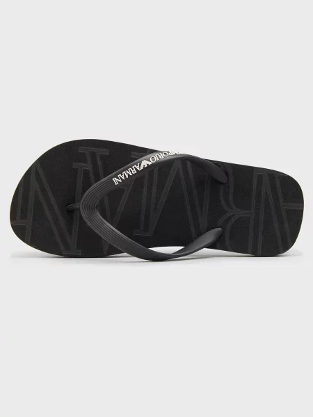 Шлепанцы Emporio Armani черные