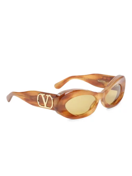 Γυαλιά ηλίου Valentino Garavani Eyewear καφέ