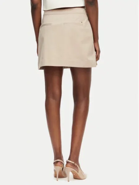 Tommy Hilfiger Mini sijonas smėlio