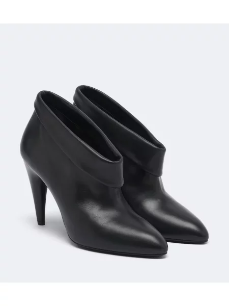 Cizme scurte Isabel Marant din piele negru