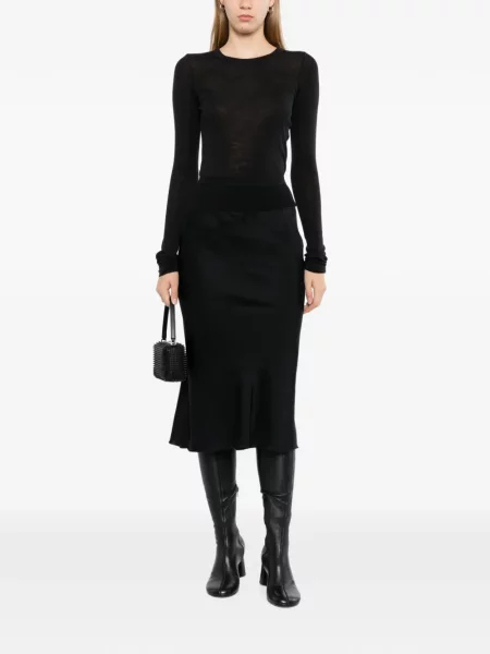 Пола Rick Owens черно