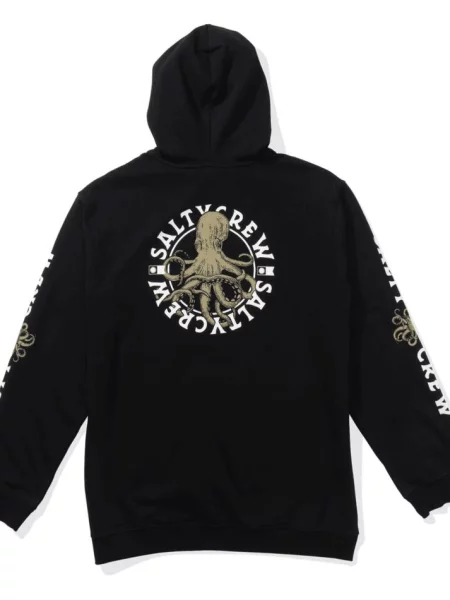 Bluza z kapturem Salty Crew Tentacles Fleece czarna