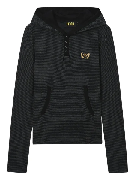 Mała mały bluza z kapturem Mini Cream szara