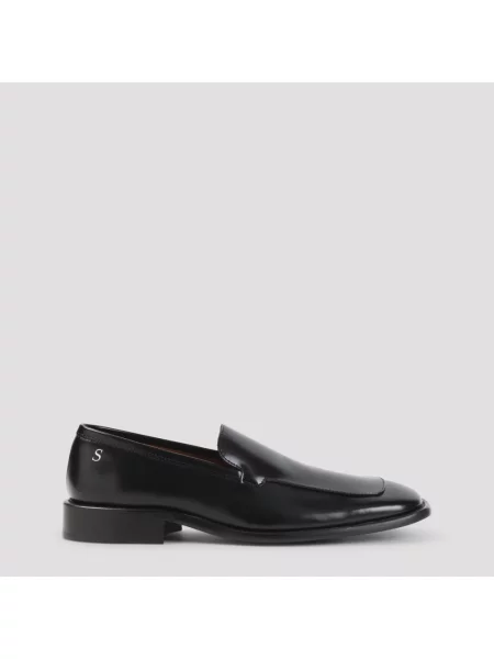 Półbuty Acne Studios skórzane czarne
