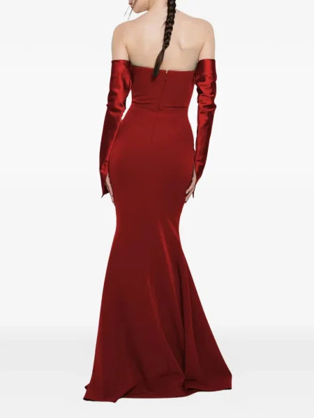 Maxi rochie maxi Rhea Costa de costum roșu