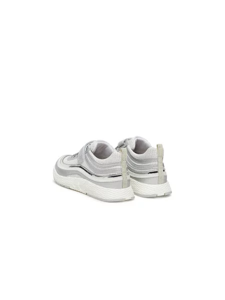 Sneakersy Naturino Miska Vl S stříbrná