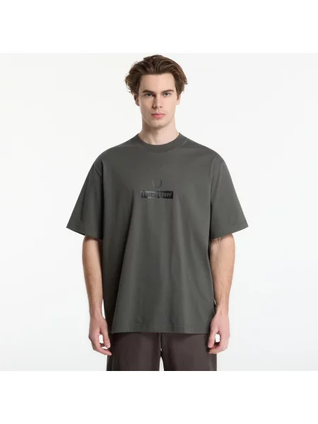 Тениска FRED PERRY Fred Perry Graphic T-shirt Field Green M зелено