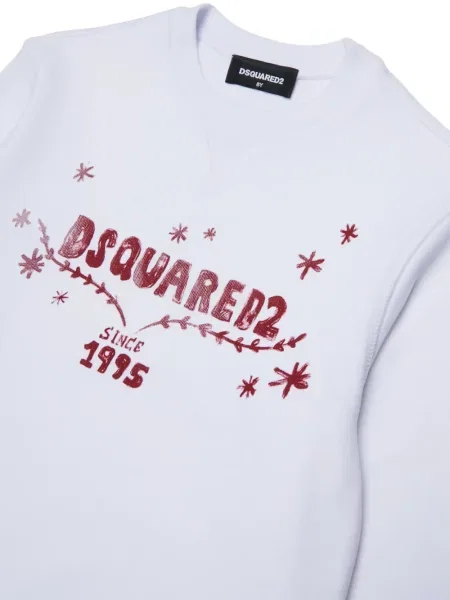 Bluza dziecięca Dsquared2 biała