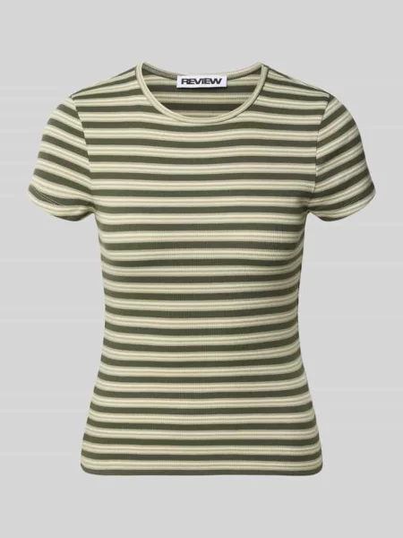 T-shirt z okrągłym dekoltem Review