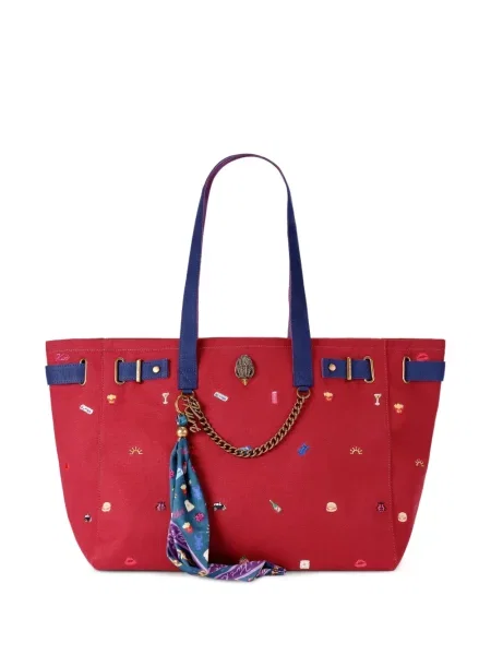 Geantă shopper Kurt Geiger London roșu