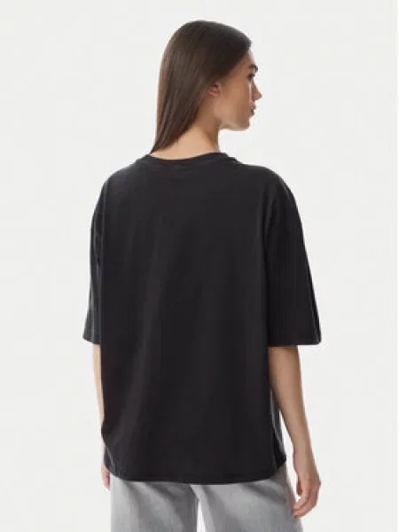 Tommy Jeans Póló Oversize fekete