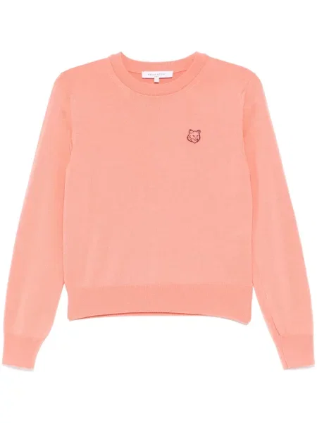 Pulover Maison Kitsune roșu