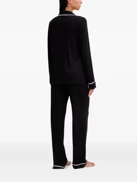 Lung pijamale Dkny negru