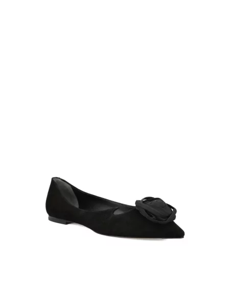 Balerinki Roger Vivier skórzane czarne