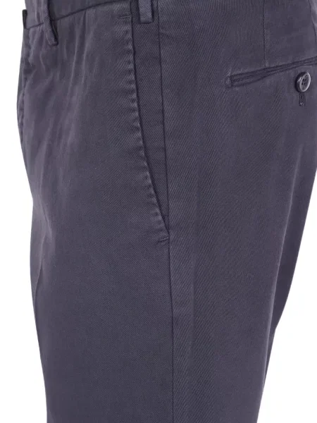 Pantaloni chino Pt Torino albastru