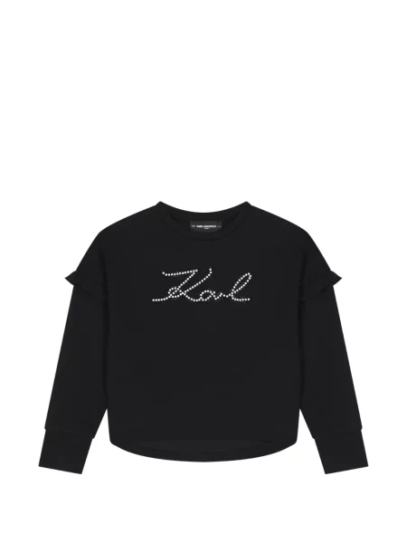 Bluza dziecięca Karl Lagerfeld czarna