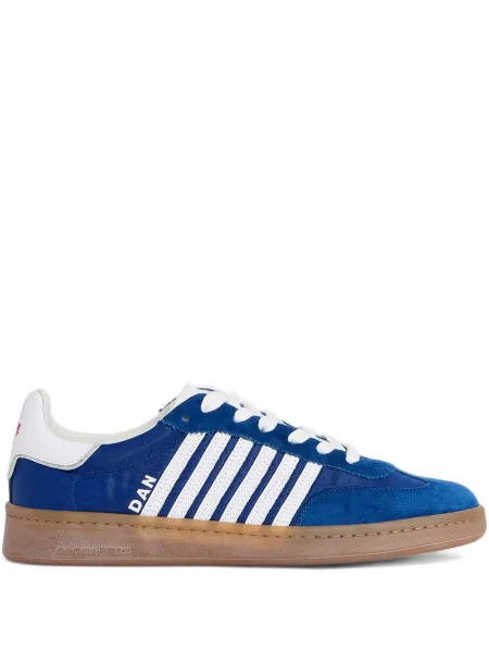 Sneakerși Dsquared2 cu dungi albastru