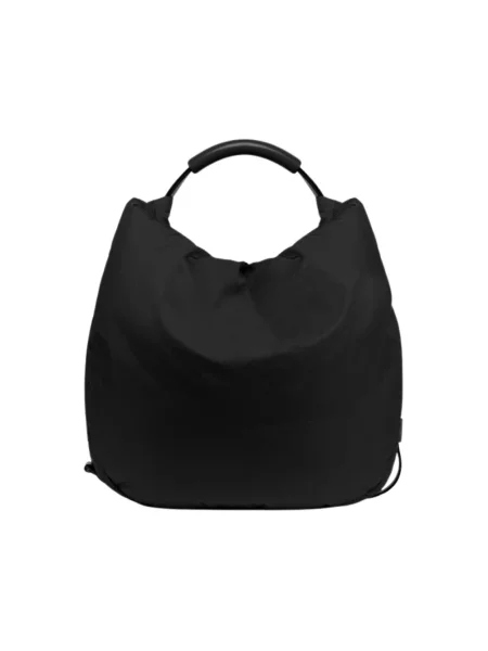 Torebka hobo Moschino czarna