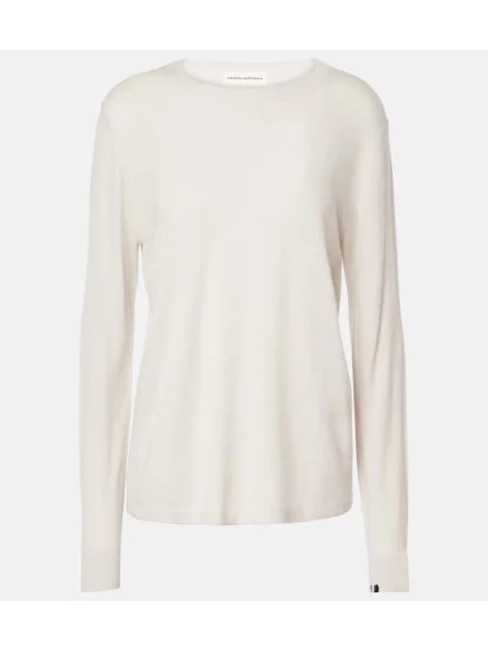 Pulover Extreme Cashmere de lână gri