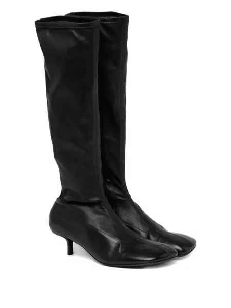 Botine Marsell din piele negru